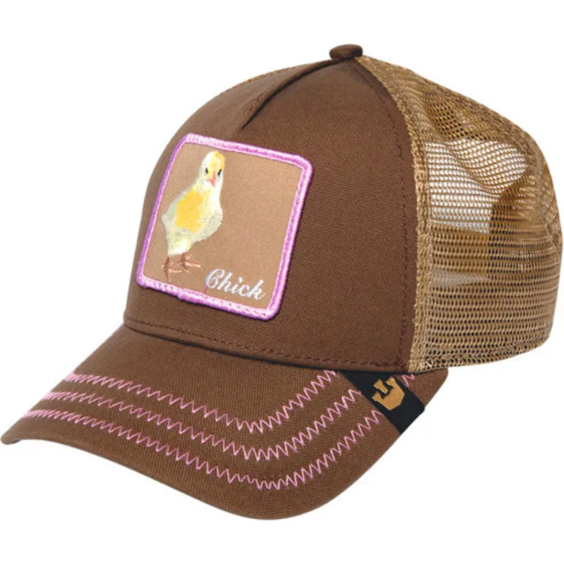 kepure-islenkta-ruda-snapback-chicky-boom-the-farm-goorin-bros kepure-islenkta-ruda-snapback-chicky-boom-the-farm-goorin-bros