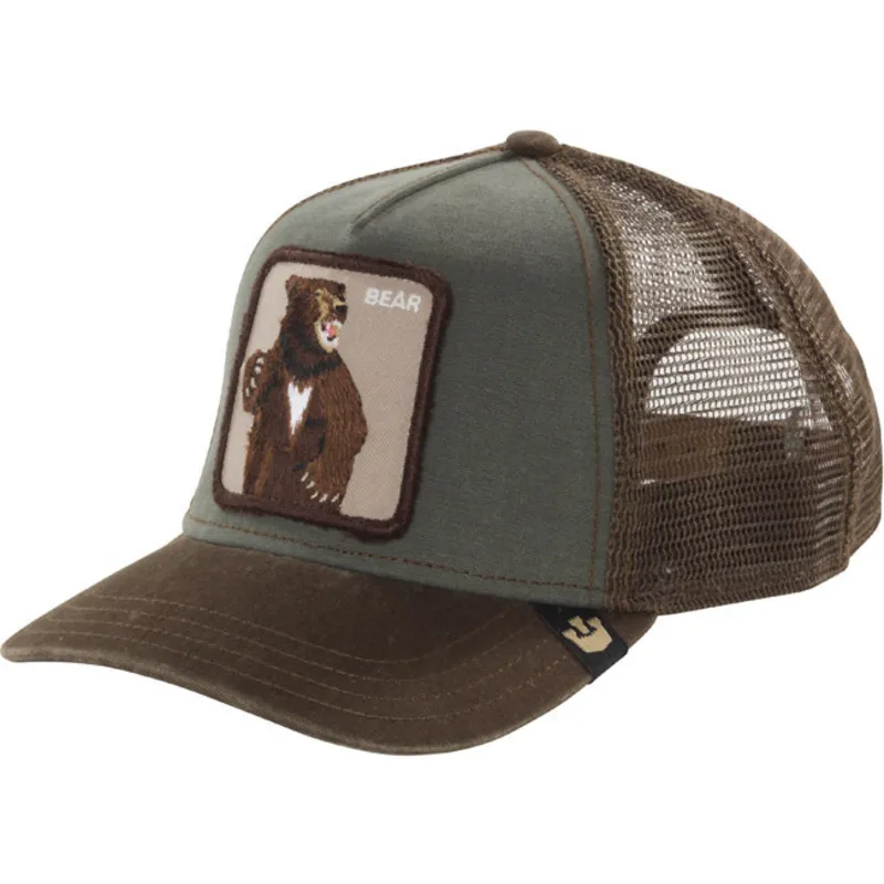 czapka-trucker-zielona-z-niedzwiedziem-lone-star-od-goorin-bros