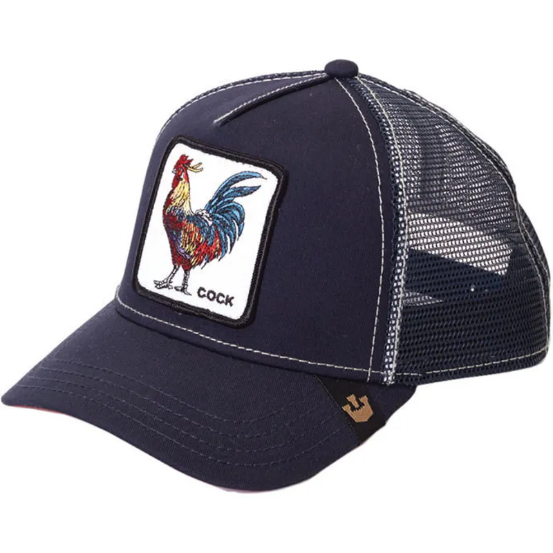 kepure-islenkta-tamsiai-melyna-snapback-the-farm-goorin-bros