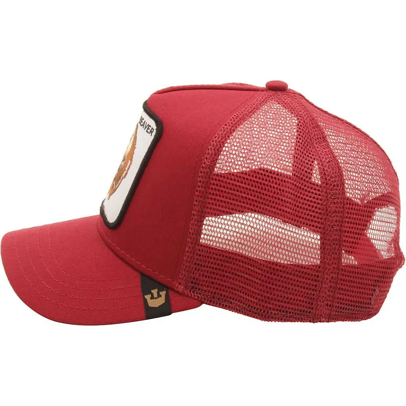 kepure-islenkta-raudona-snapback-big-red-the-farm-goorin-bros