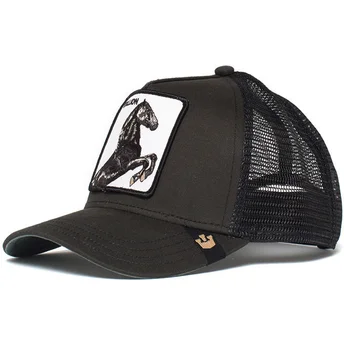 kepure-islenkta-juoda-snapback-spirit-stallion-the-farm-goorin-bros