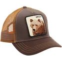 kepure-islenkta-ruda-snapback-grizz-the-farm-goorin-bros