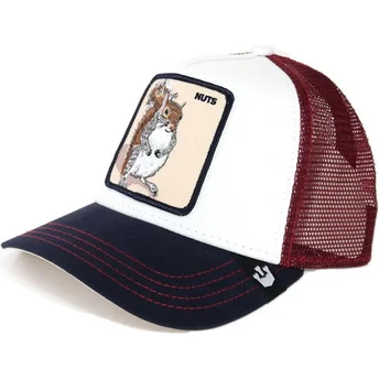 czapka-trucker-biala-i-czerwona-wiewiorka-bonkers-od-goorin-bros