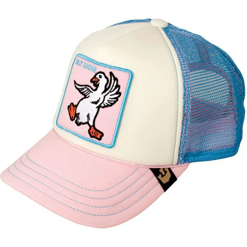 rozowo-niebieska-czapka-truckerka-dla-chlopca-silly-goose-od-goorin-bros