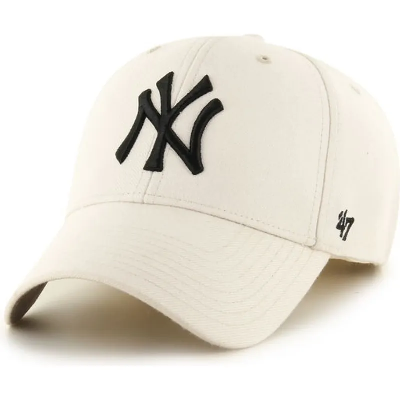 kepure-islenkta-kremine-reguliuojamas-new-york-yankees-mlb-47-brand