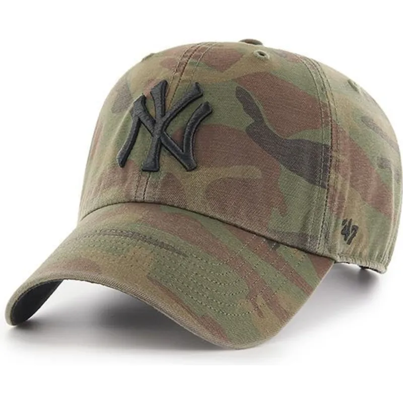 cap-islenkta-camouflage-adjustable-strap-negro-new-york-yankees-mlb-47-brand
