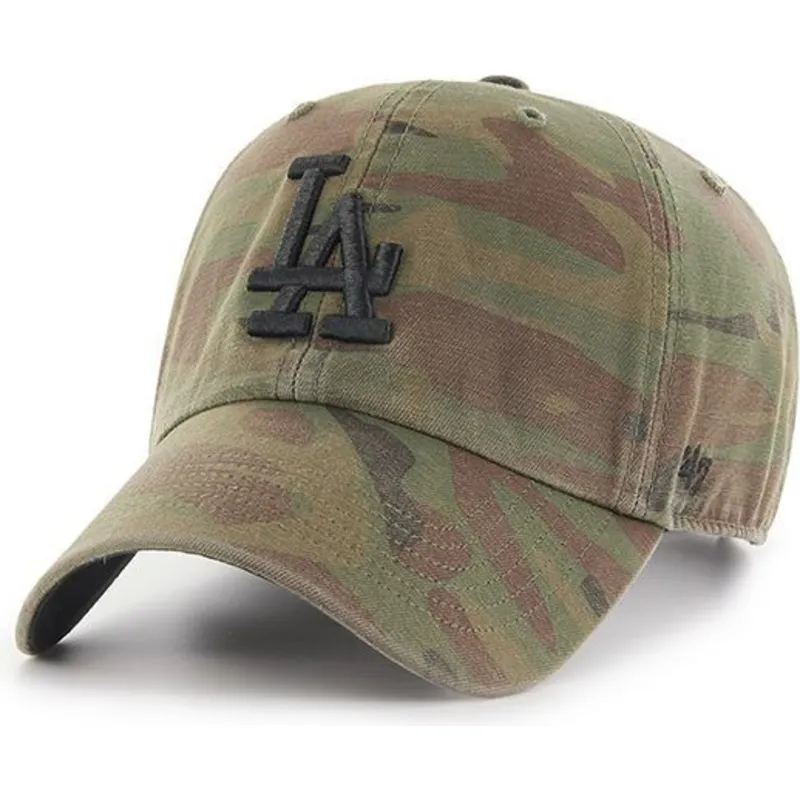 cap-islenkta-camouflage-adjustable-strap-negro-los-angeles-dodgers-mlb-47-brand