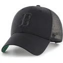 kepure-islenkta-juoda-snapback-boston-red-sox-mlb-47-brand