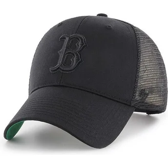 kepure-islenkta-juoda-snapback-boston-red-sox-mlb-47-brand