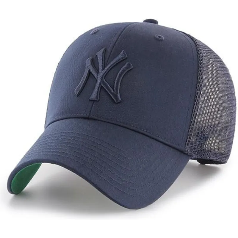 kepure-islenkta-tamsiai-melyna-snapback-new-york-yankees-mlb-47-brand