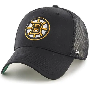 kepure-islenkta-juoda-snapback-boston-bruins-nhl-47-brand