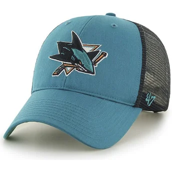 zielona-czapka-trucker-san-jose-sharks-nhl-mvp-branson-od-47-brand