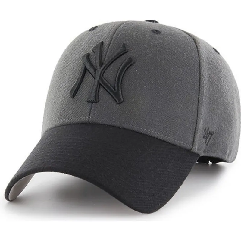 kepure-islenkta-juoda-reguliuojamas-new-york-yankees-mlb-47-brand