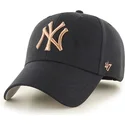 kepure-islenkta-juoda-reguliuojamas-bronce-new-york-yankees-mlb-47-brand