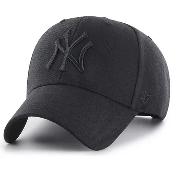 Kepurė išlenkta juoda snapback New York Yankees MLB 47 Brand