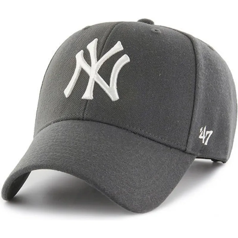 ciemnoszara-czapka-z-daszkiem-snapback-new-york-yankees-mlb-mvp-od-47-brand