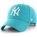 47-brand-curved-brim-new-york-yankees-mlb-mvp-neptune-blue-snapback-cap