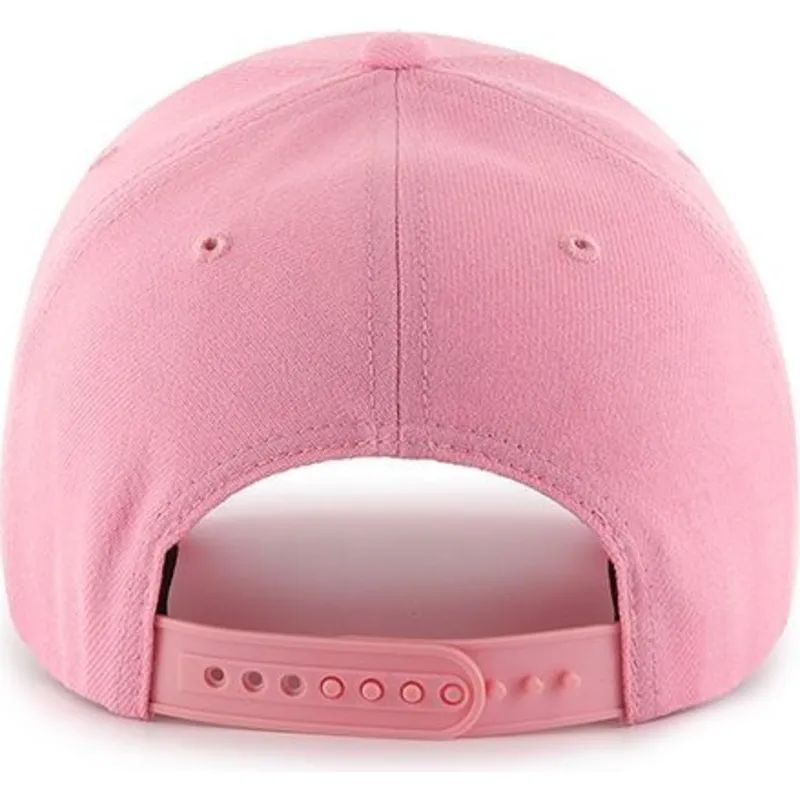 kepure-islenkta-rozine-snapback-new-york-yankees-mlb-47-brand