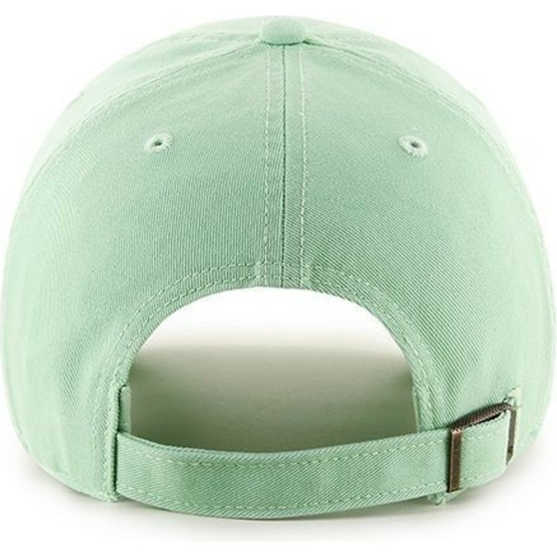47-brand-curved-brim-new-york-yankees-mlb-clean-up-light-green-cap