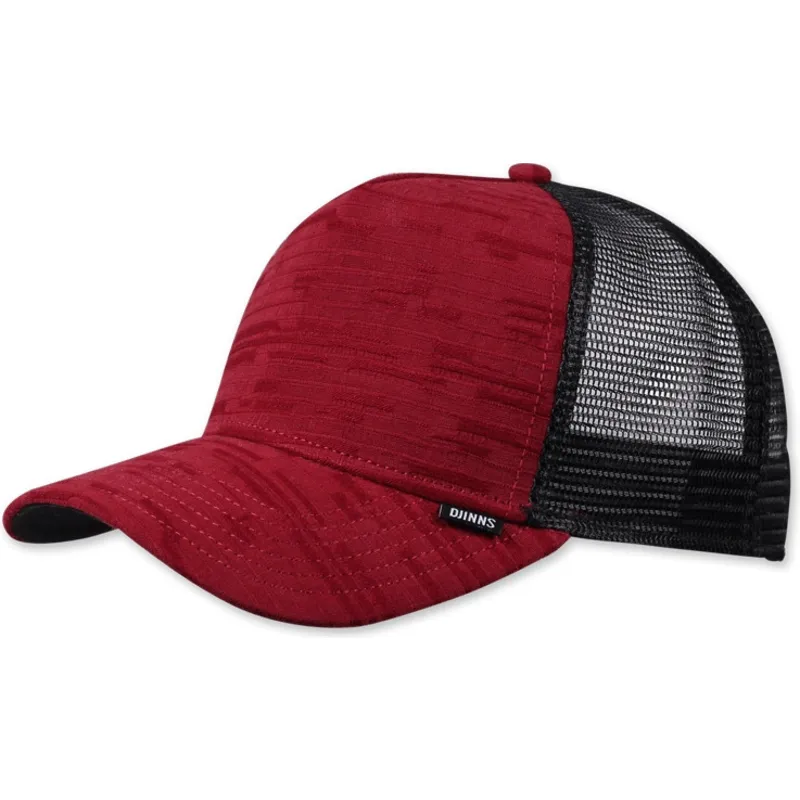 kepure-islenkta-raudona-snapback-bigseer-djinns