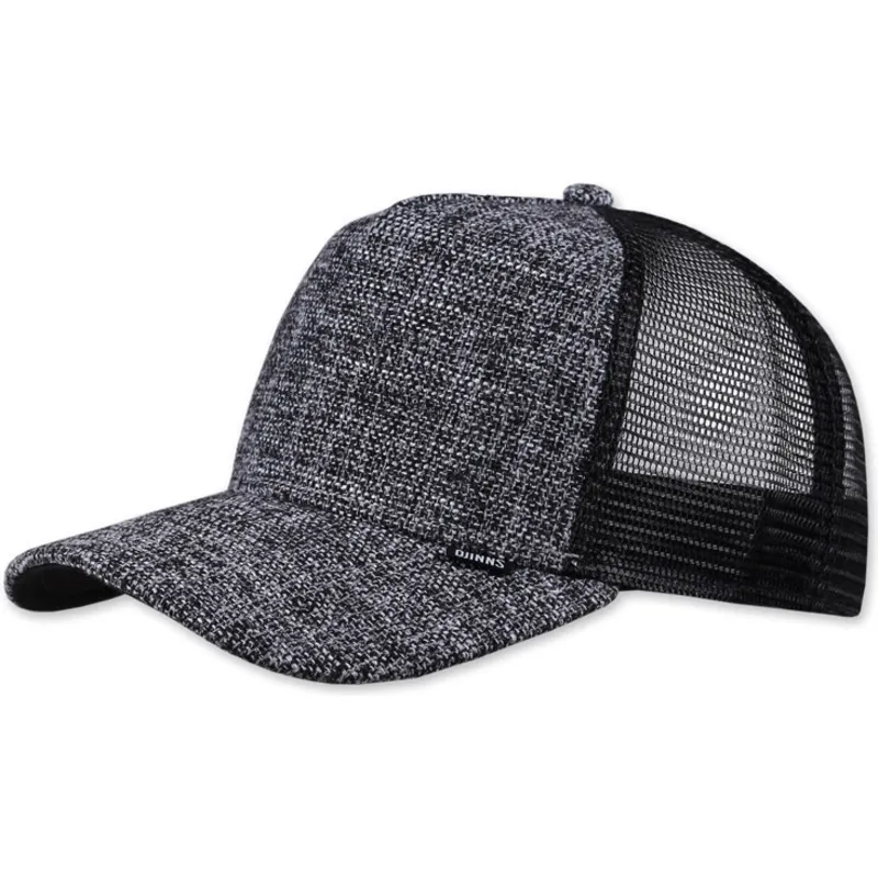 kepure-islenkta-juoda-snapback-jaspeada-colored-linen-djinns