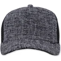 kepure-islenkta-juoda-snapback-jaspeada-colored-linen-djinns