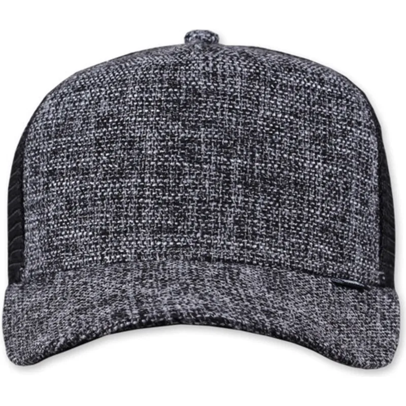 kepure-islenkta-juoda-snapback-jaspeada-colored-linen-djinns