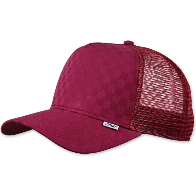 kepure-islenkta-raudona-snapback-a-cuadros-tie-check-djinns