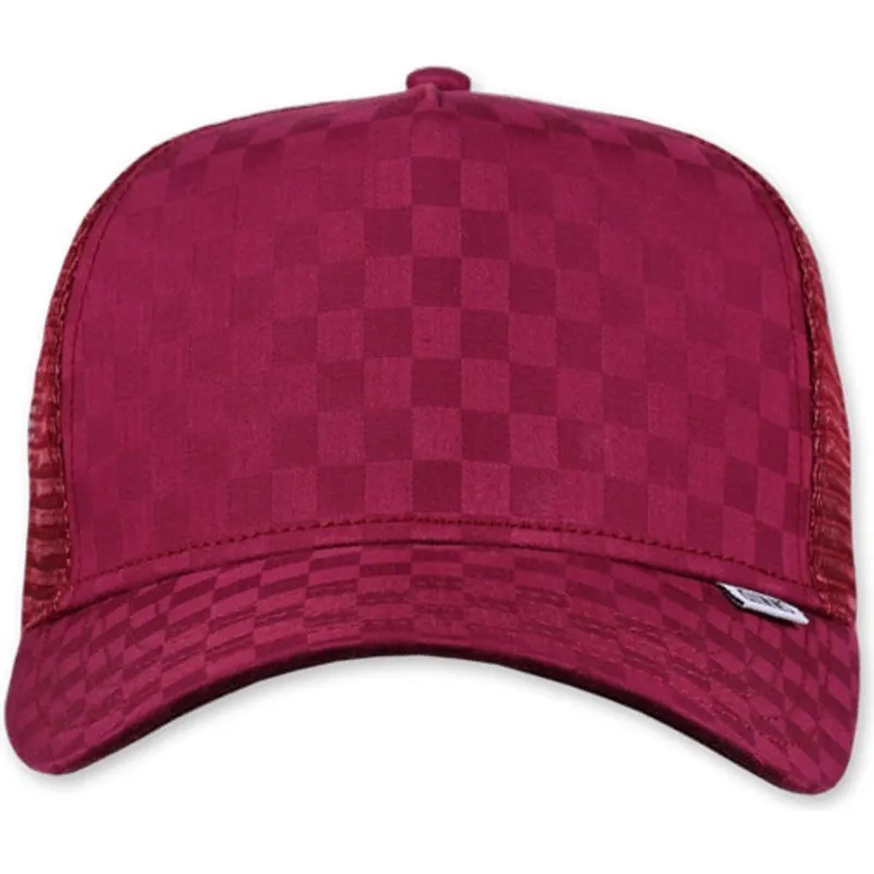 kepure-islenkta-raudona-snapback-a-cuadros-tie-check-djinns