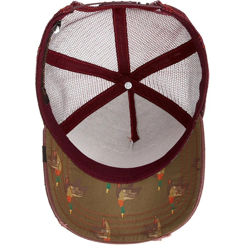 kepure-islenkta-raudona-snapback-vino-the-the-farm-goorin-bros kepure-islenkta-raudona-snapback-vino-the-the-farm-goorin-bros