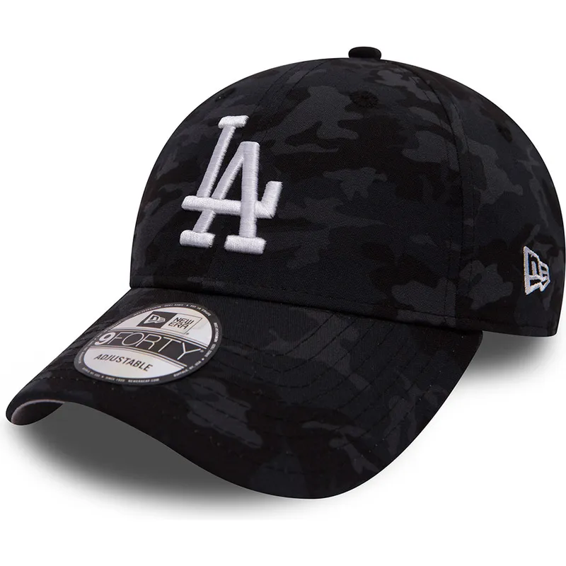 cap-islenkta-camouflage-adjustable-strap-negro-team-9forty-los-angeles-dodgers-mlb-new-era