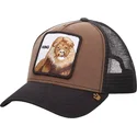czapka-trucker-brazowy-lew-king-od-goorin-bros