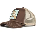 kepure-islenkta-ruda-snapback-beaver-the-farm-goorin-bros