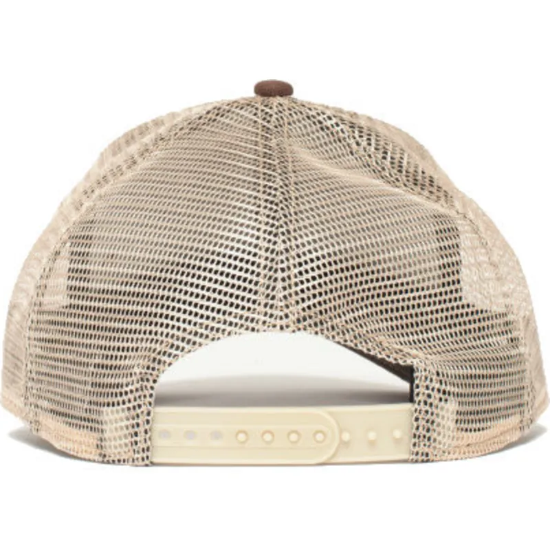 kepure-islenkta-ruda-snapback-beaver-the-farm-goorin-bros