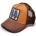 kepure-islenkta-ruda-snapback-lechuzas-hooters-the-farm-goorin-bros
