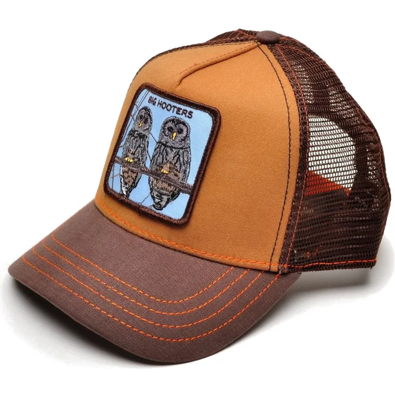 kepure-islenkta-ruda-snapback-lechuzas-hooters-the-farm-goorin-bros kepure-islenkta-ruda-snapback-lechuzas-hooters-the-farm-goorin-bros