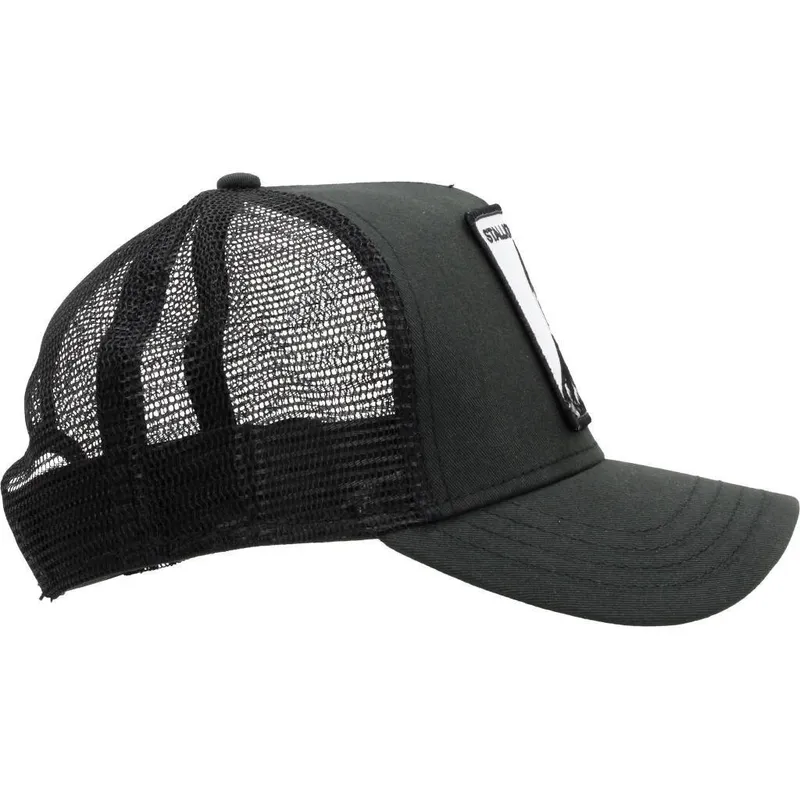 czapka-trucker-czarna-kon-spirit-stallion-od-goorin-bros