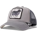kepure-islenkta-pilka-snapback-shades-of-black-the-farm-goorin-bros