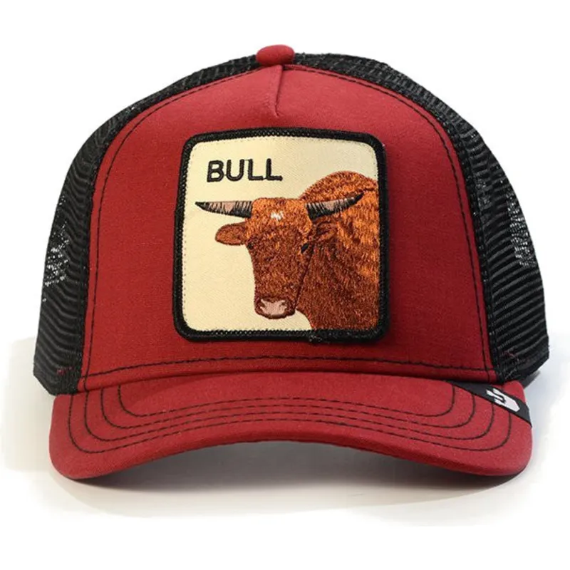 kepure-islenkta-vilkikas-raudona-snapback-the-farm-de-goorin-bros kepure-islenkta-vilkikas-raudona-snapback-the-farm-de-goorin-bros