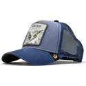 kepure-islenkta-melyna-snapback-smarty-pants-the-farm-goorin-bros