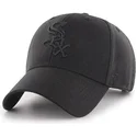 kepure-islenkta-juoda-snapback-chicago-white-sox-mlb-47-brand