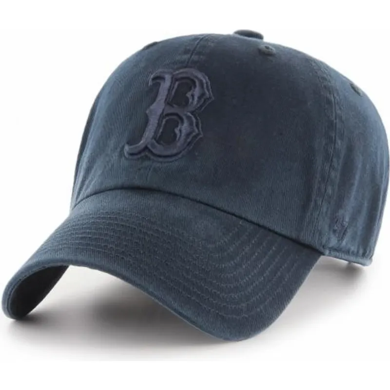kepure-islenkta-tamsiai-melyna-reguliuojamas-boston-red-sox-mlb-47-brand