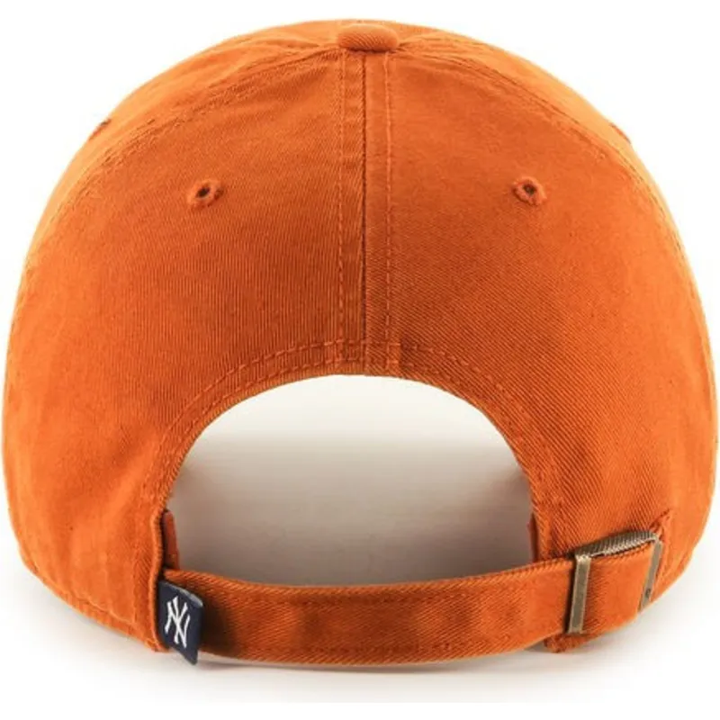 kepure-islenkta-oranzine-reguliuojama-juostele-new-york-yankees-mlb-47-brand