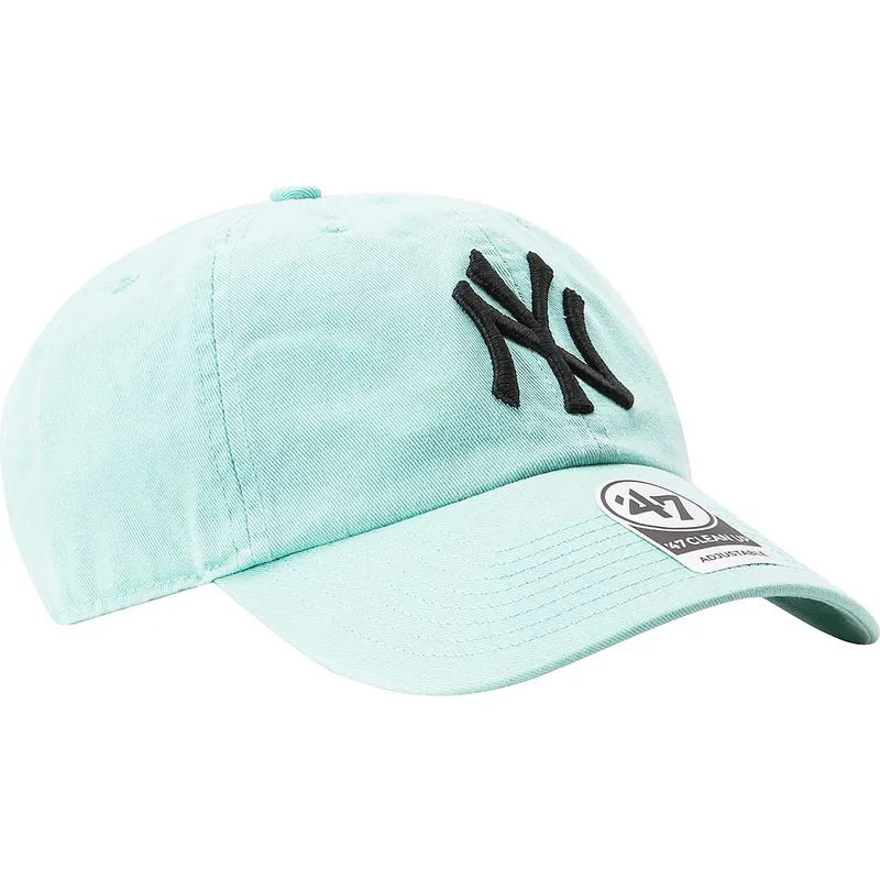 kepure-islenkta-melyna-reguliuojamas-tiffany-new-york-yankees-mlb-47-brand