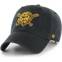 wyginieta-czapka-czarna-z-logo-piszczur-pittsburgh-pirates-mlb-clean-up-47-brand
