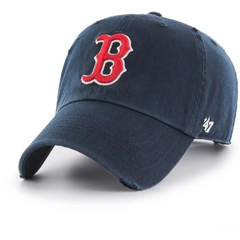 kepure-islenkta-tamsiai-melyna-reguliuojama-juostele-boston-red-sox-mlb-47-brand