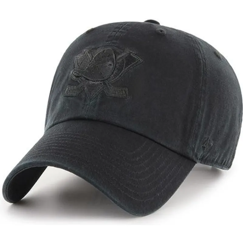 kepure-islenkta-juoda-reguliuojamas-anaheim-ducks-nhl-47-brand