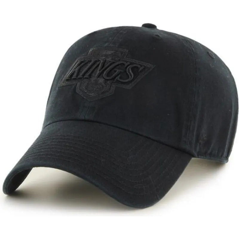 kepure-islenkta-juoda-reguliuojamas-los-angeles-kings-nhl-47-brand
