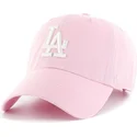 cap-islenkta-pink-adjustable-strap-los-angeles-dodgers-mlb-47-brand
