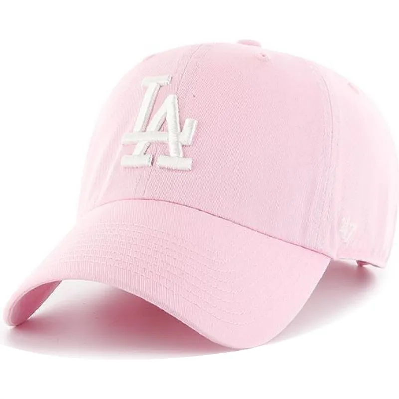 cap-islenkta-pink-adjustable-strap-los-angeles-dodgers-mlb-47-brand